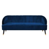 Sofa 3 Cuerpos Meiri Azul Shego
