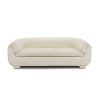 Sofa 3 Cuerpos Habib Blanco CN