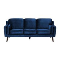 Sofa 3 Cuerpos Noutti Azul Noche Shego