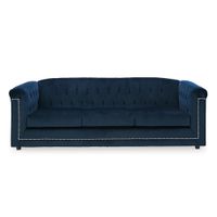 Sofa 3 Cuerpos Jesse Azul Noche Shego