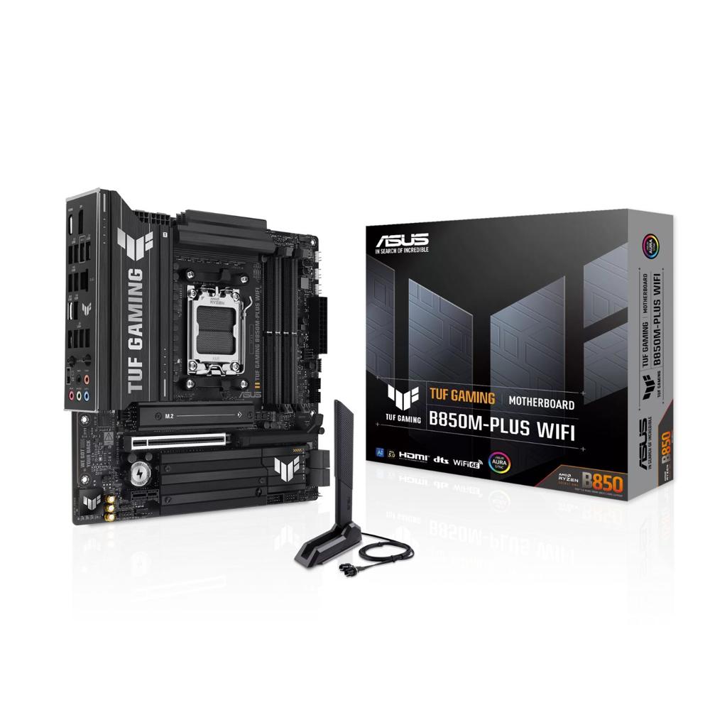 Motherboard ASUS TUF GAMING B850M-PLUS WIFI, Chipset AMD B850, Socket AMD AM5, mATX