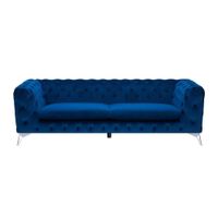 Sofa 3 Cuerpos Chestermoon Azul Noche Shego