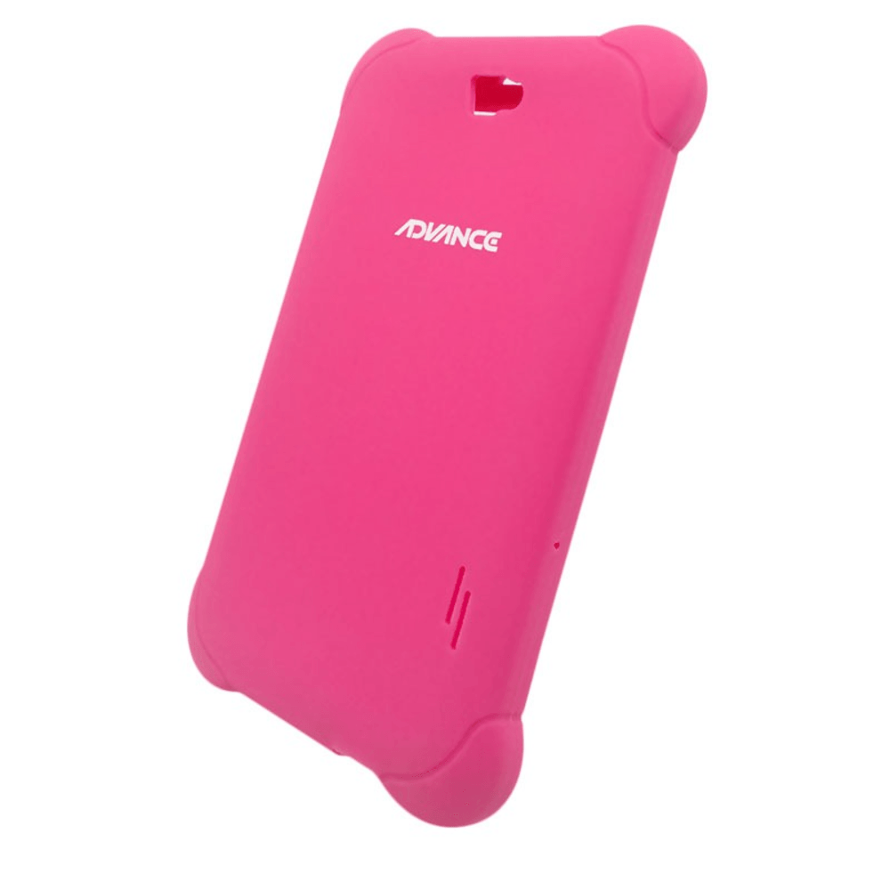 Estuche de goma para Tablet POR5850, 7"", color rosado