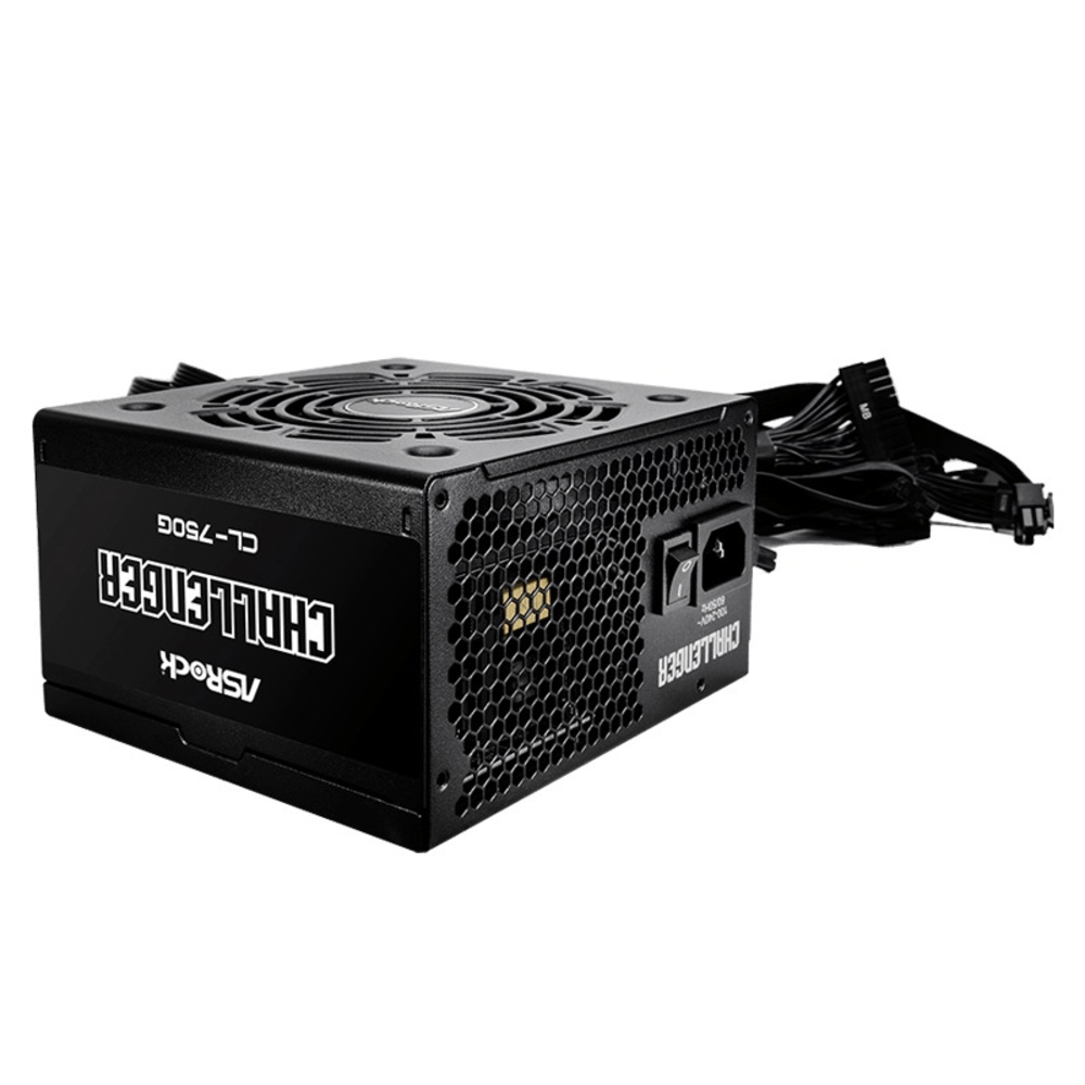 Fuente de alimentación Asrock, 750W, ATX, 80 Plus Gold