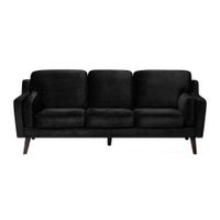 Sofa 3 Cuerpos Noutti Negro Shego