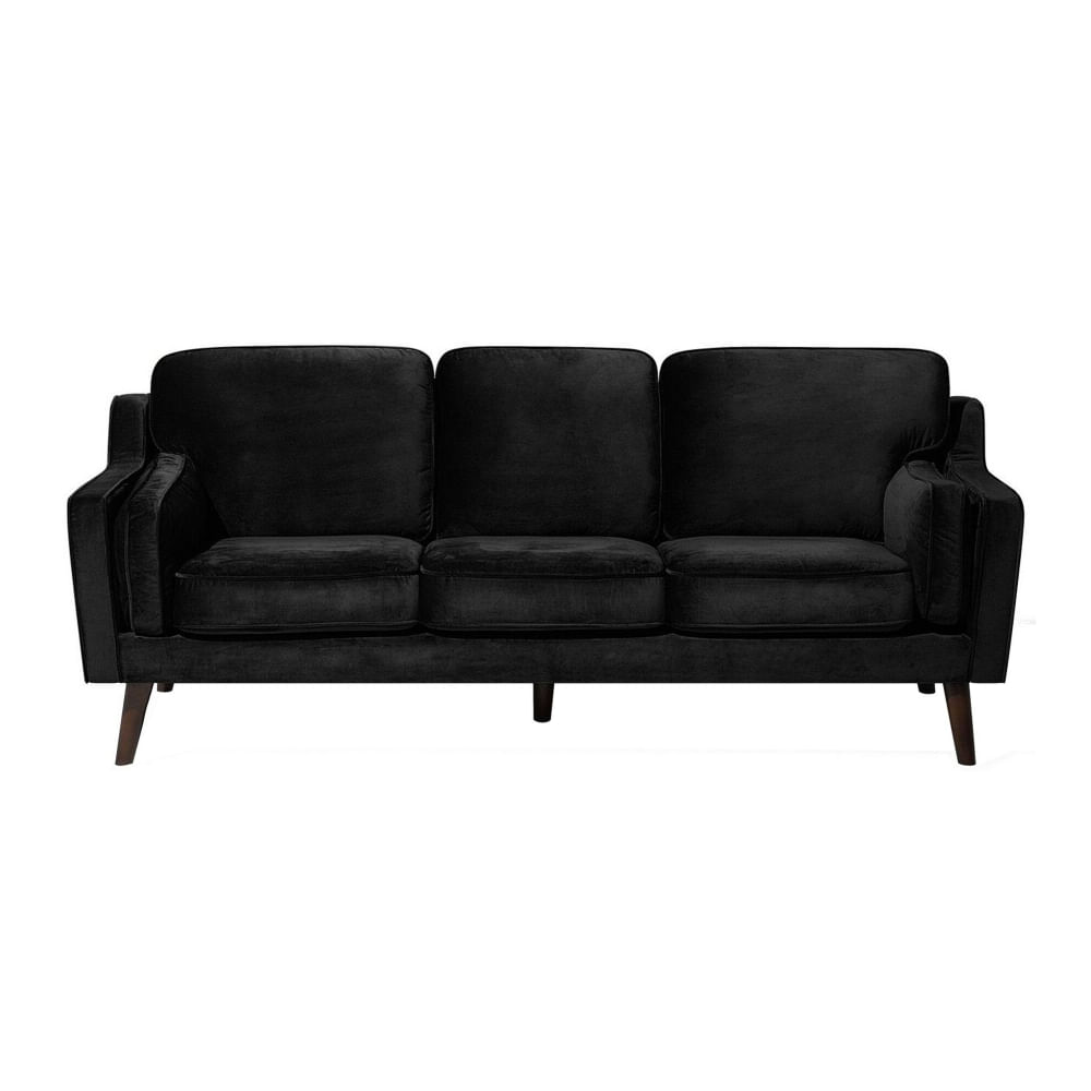 Sofa 3 Cuerpos Noutti Negro Shego
