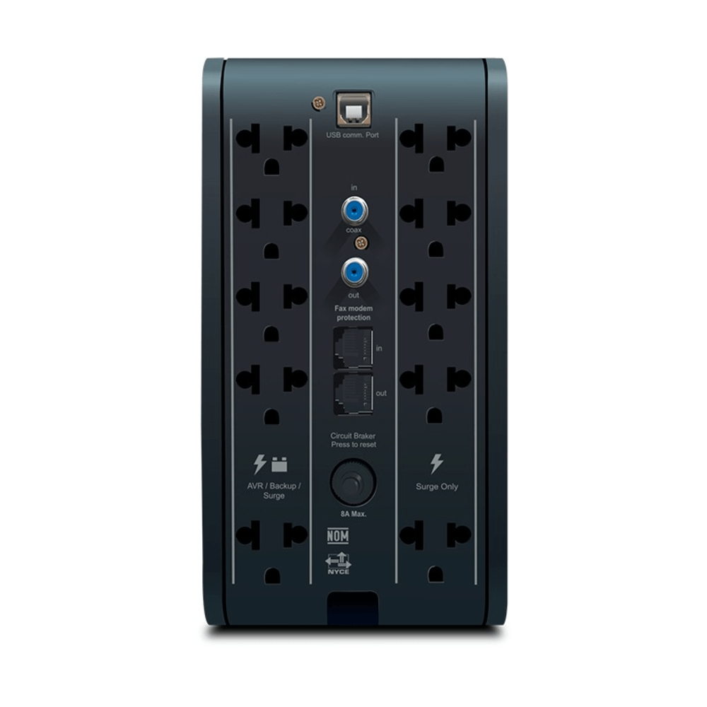 UPS Interactivo CDP (Chicago Digital Power) R-Smart 1010i, 1000VA / 500W