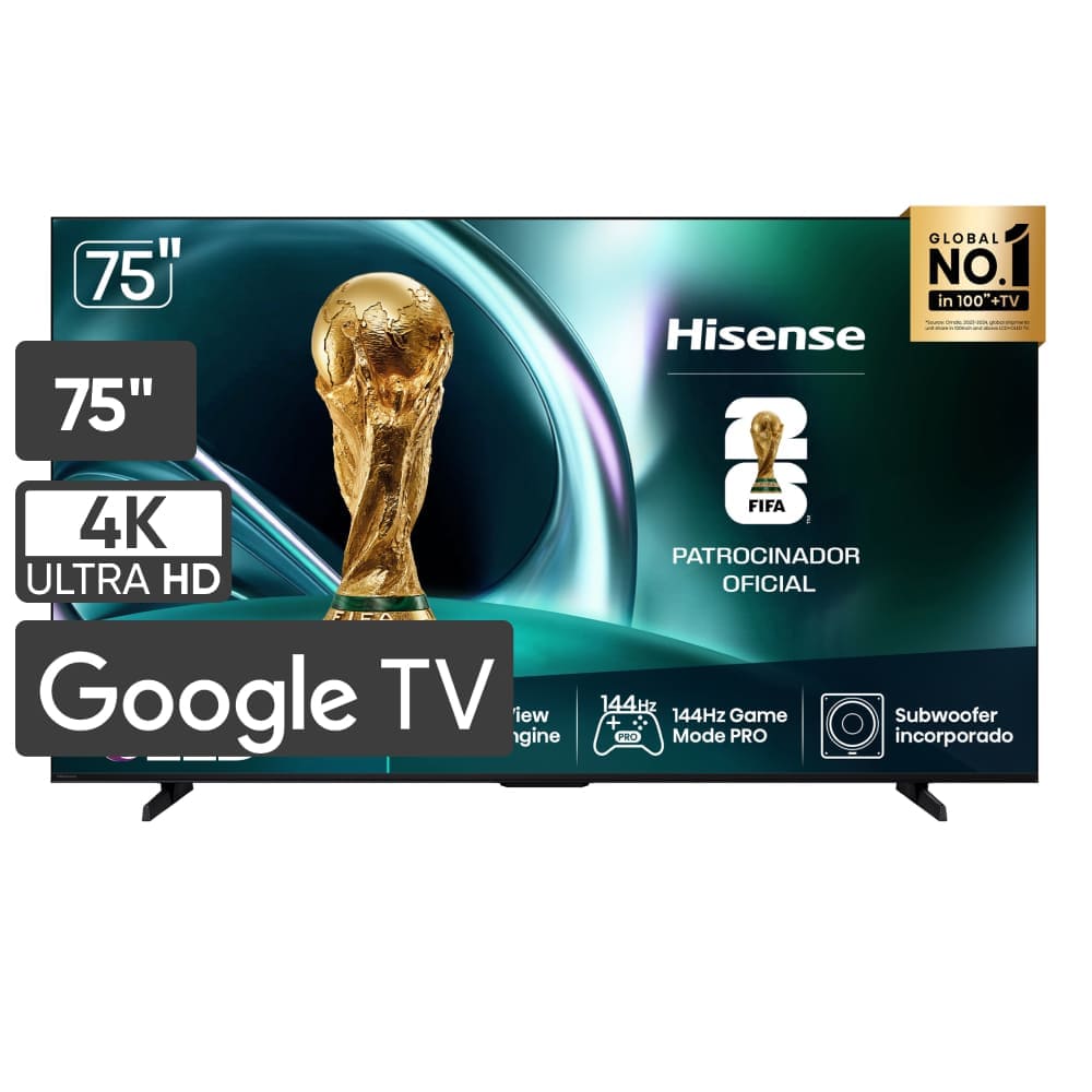Televisor HISENSE Mini LED ""75 UHD 4K Smart TV 75U7QG