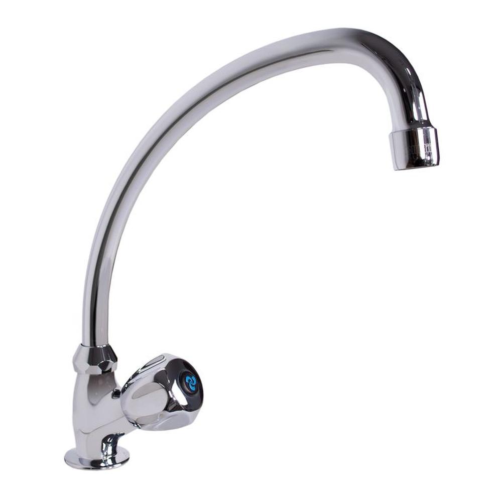 Llave de agua fria cuello cisne giratorio modelo Stella marca COBRA P-3219ST-041E