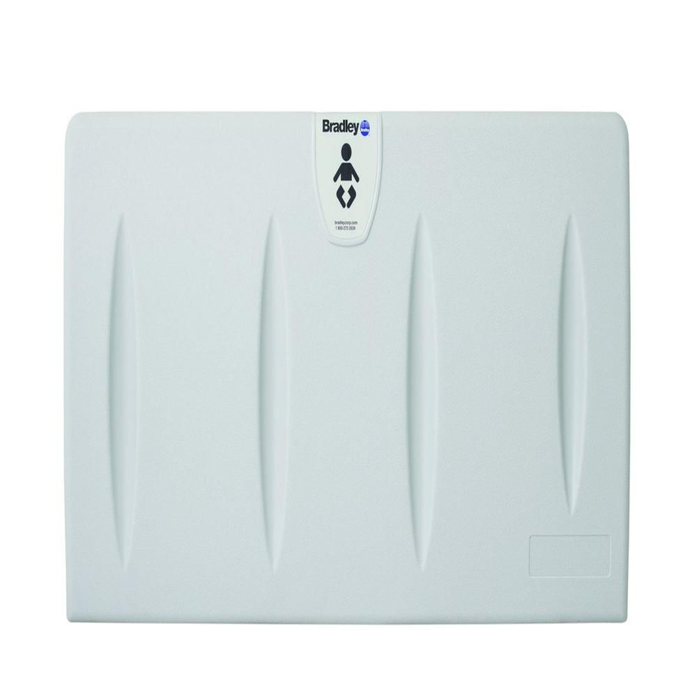 Cambiador horizontal de pañales para bebe marca BRADLEY 9631