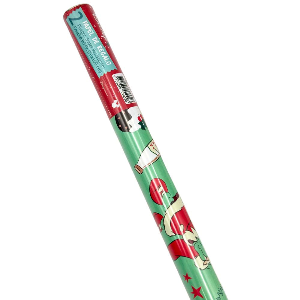 Papel de Regalo Navidad Disney Classic 2 piezas DGREGALOS