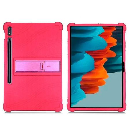 Funda Silicona Fucsia para tablet Samsung Galaxy Tab S8 - S7