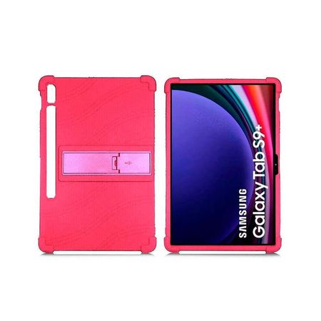 Funda Silicona Fucsia para tablet Samsung Galaxy Tab S9 Plus