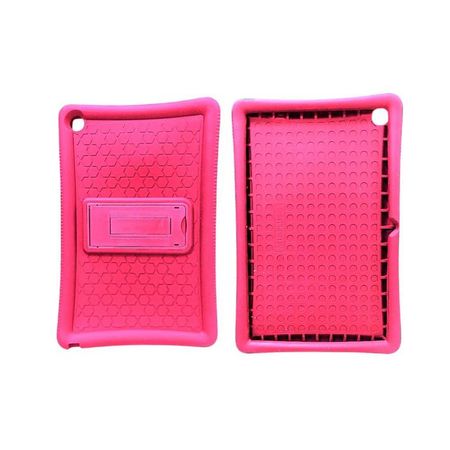 Funda Silicona Fucsia para tablet Samsung Galaxy Tab A8 2021