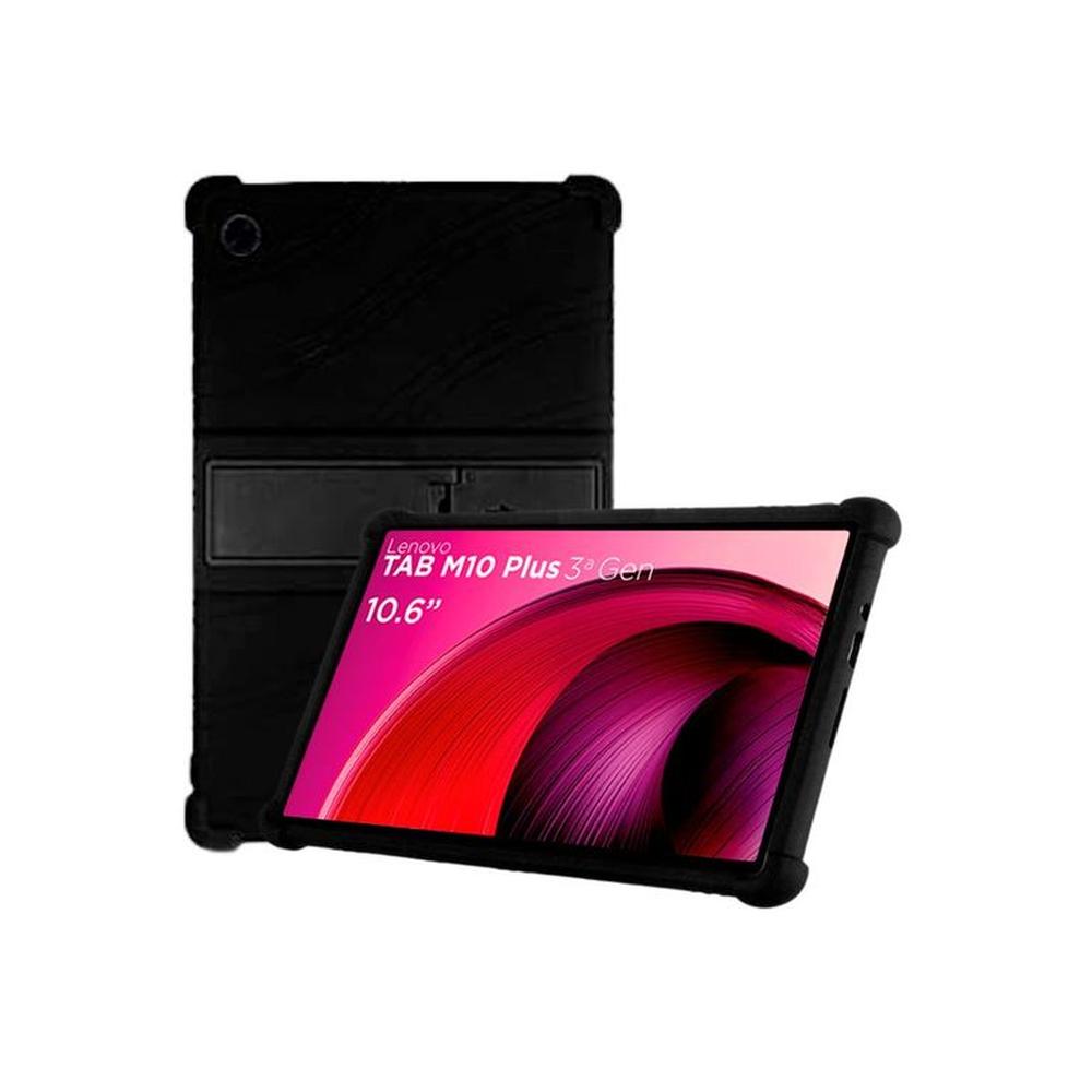 Funda Silicona Negro para tablet Lenovo Tab M10 Plus 3ra Gen