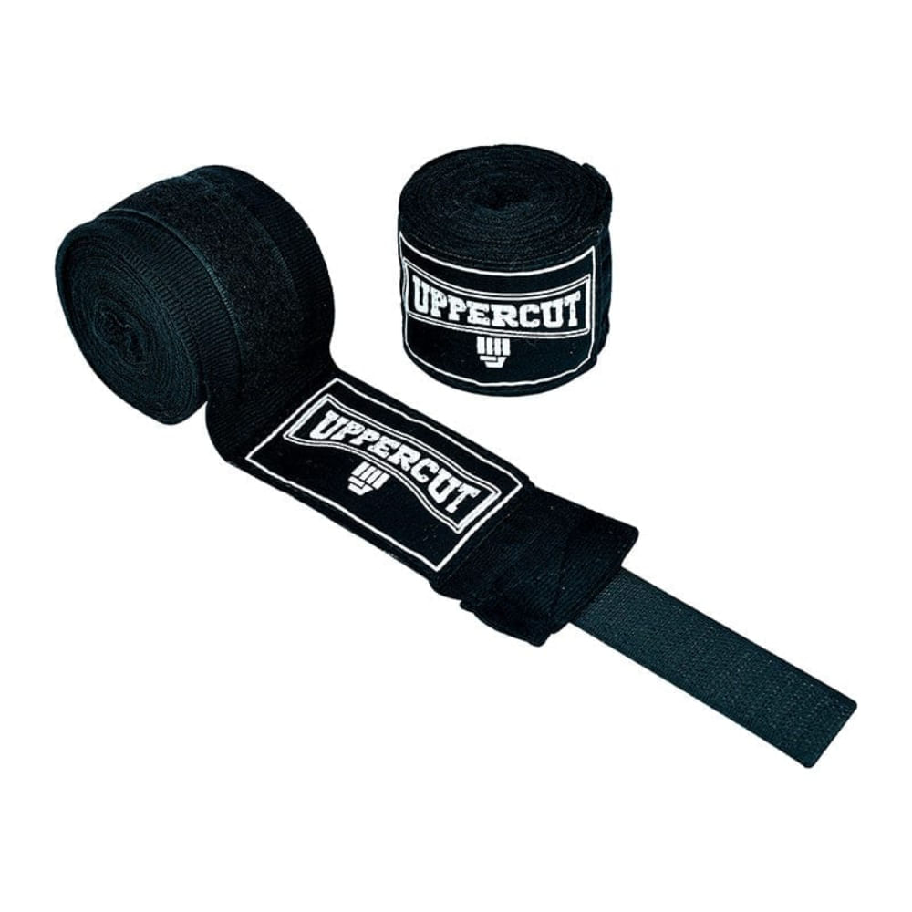 Vendas para box 5mts Uppurcut semi elásticas Negro