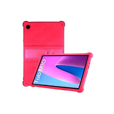 Funda Silicona Fucsia para tablet Lenovo Tab M10