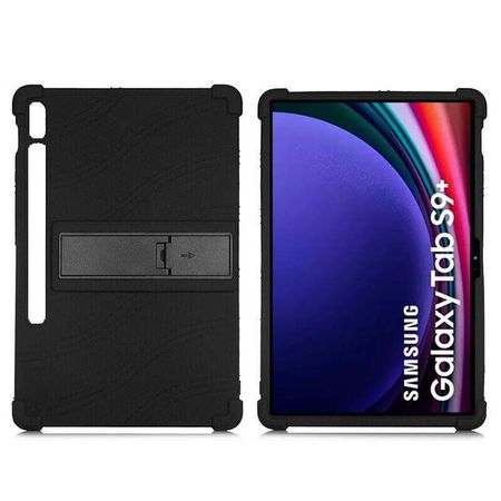 Funda Silicona Negro para tablet Samsung Galaxy Tab S9 Plus