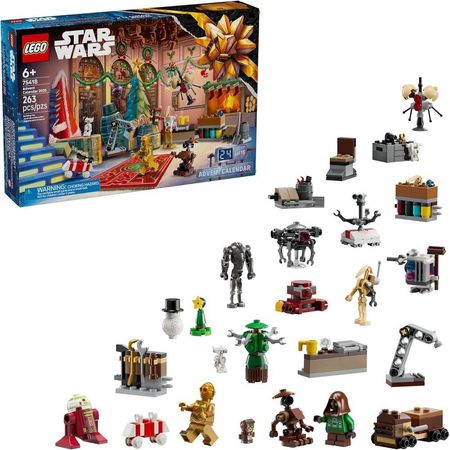 Juguete LEGO Calendario De Adviento Star Wars 263 Piezas