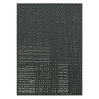 Alfombra Rectangular Luna Negro 200 x 290cm Negro