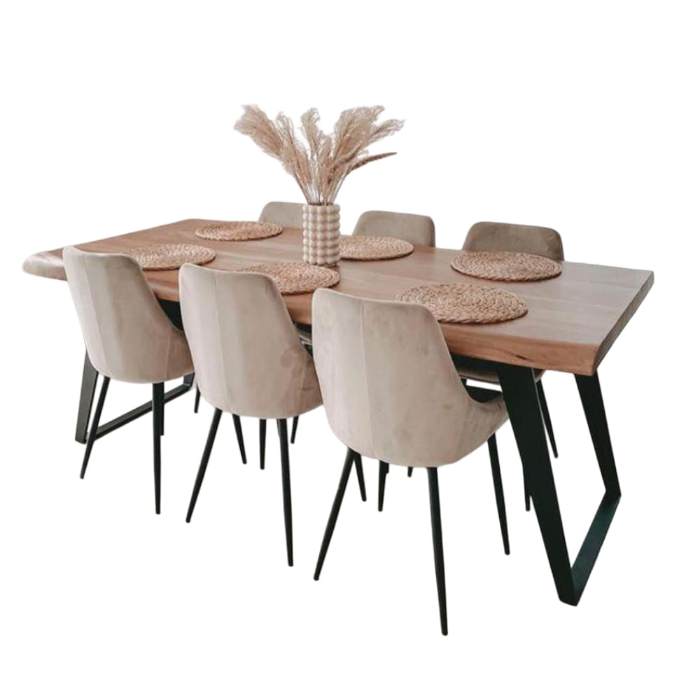Comedor 6 Sillas Kittyz Model