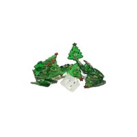 NAVIDAD - Guirnalda de plastico navideño led a pilas modelo N3