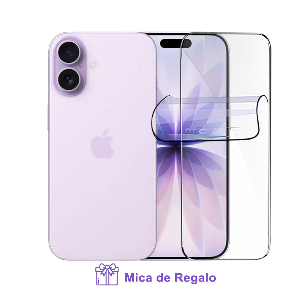 Iphone 17 256Gb Esim Lavanda con Mica Hidrogel