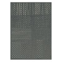Alfombra Rectangular Luna Grey 200 x 290cm Gris