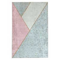 Alfombra Niños Líneas 120 x 180cm Gris