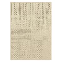 Alfombra Rectangular Luna Ivory 200 x 290cm Azul