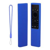 Control Remoto Con Voz Smart 4k Ws-2022+Funda Color Azul