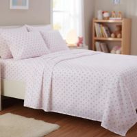 Juego de sabanas  algodón pima interiotex  180 hilos Queen color Pink Star