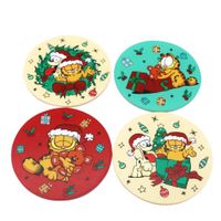 Set de Posavasos Navidad x4 Garfield