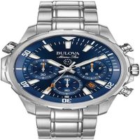 RELOJ CRONÓGRAFO MARINE STAR B HOMBRE BULOVA | PLATEADO