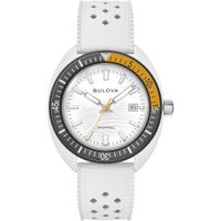 RELOJ OCEAN0GRAPHER SNORKEL AMAZ0N CUARZO HOMBRE BULOVA | BLANCO