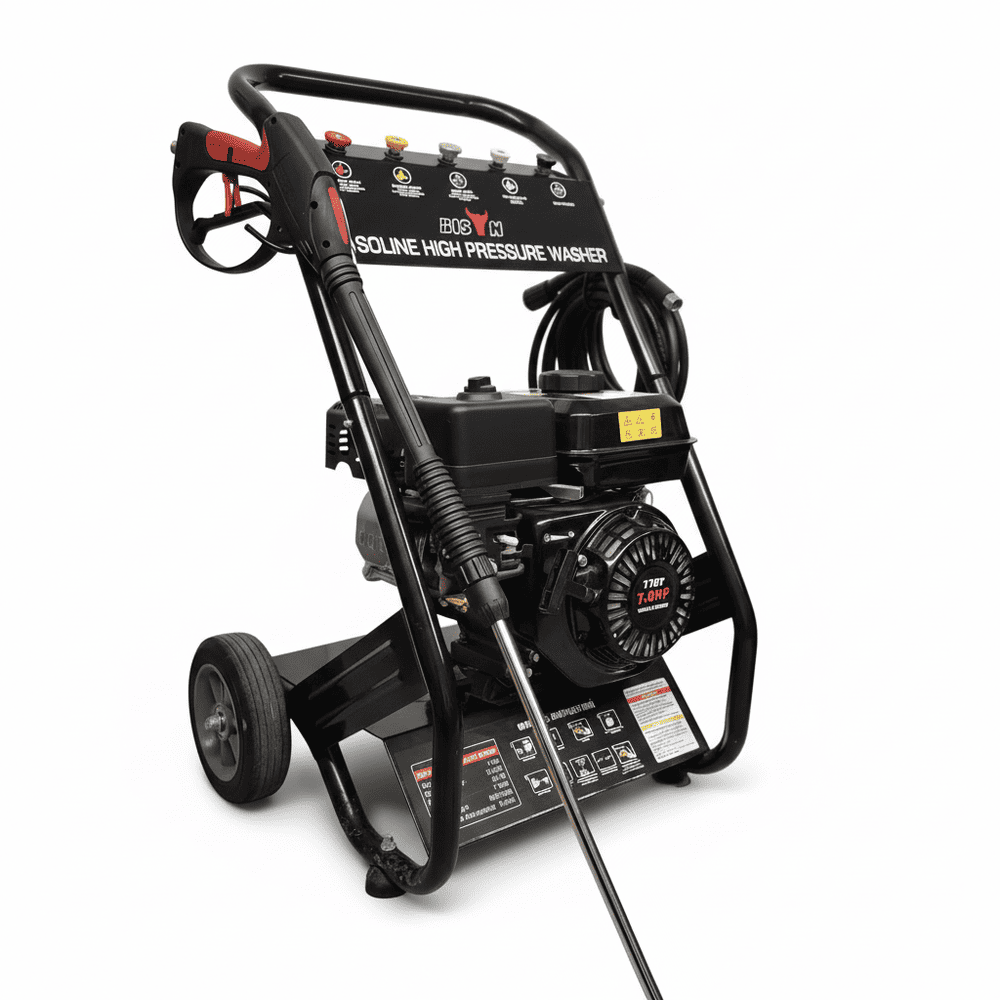 HIDROLAVADORA INDUSTRIAL 7HP GASOLINA 2499PSI