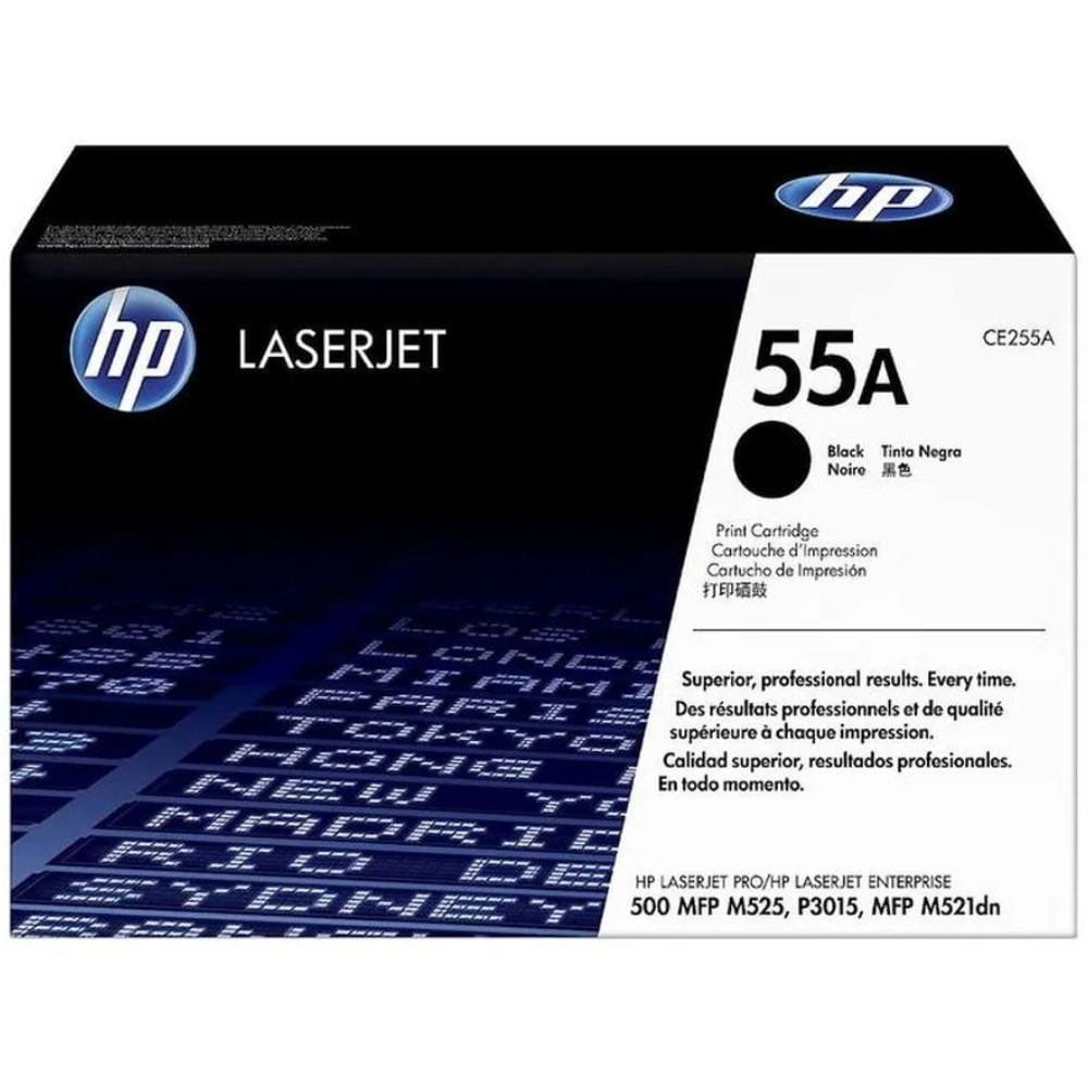 HP 55A NEGRO CE255A ORIGINAL PARA LaserJet