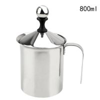 Jarra espumadora de acero 800ml