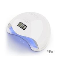 Secador de Uñas Profesional Lampara Led UV 48W Temporizador