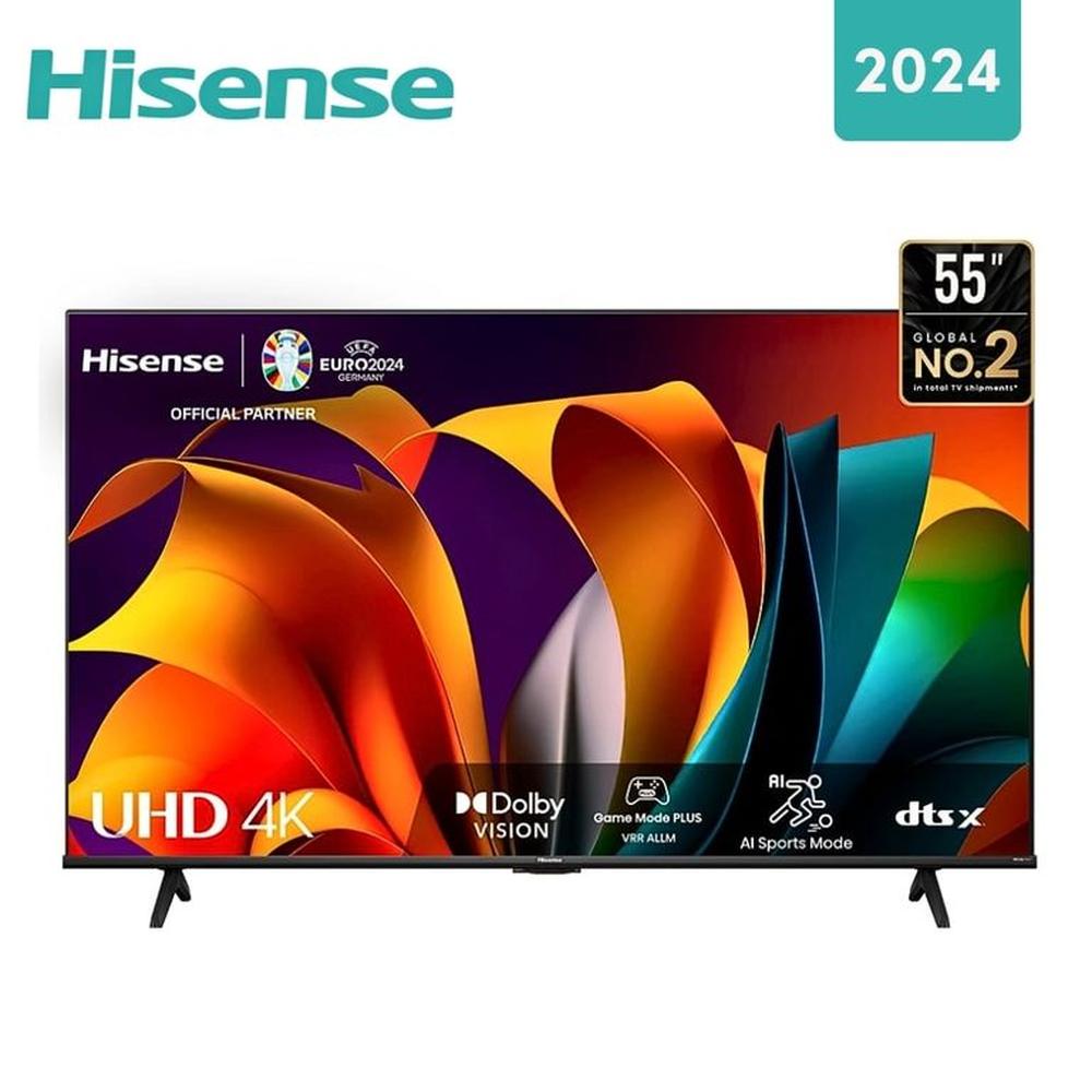 Televisor Hisense 55 Pulg LED Smart VIDAA TV UHD 4K 55A6N