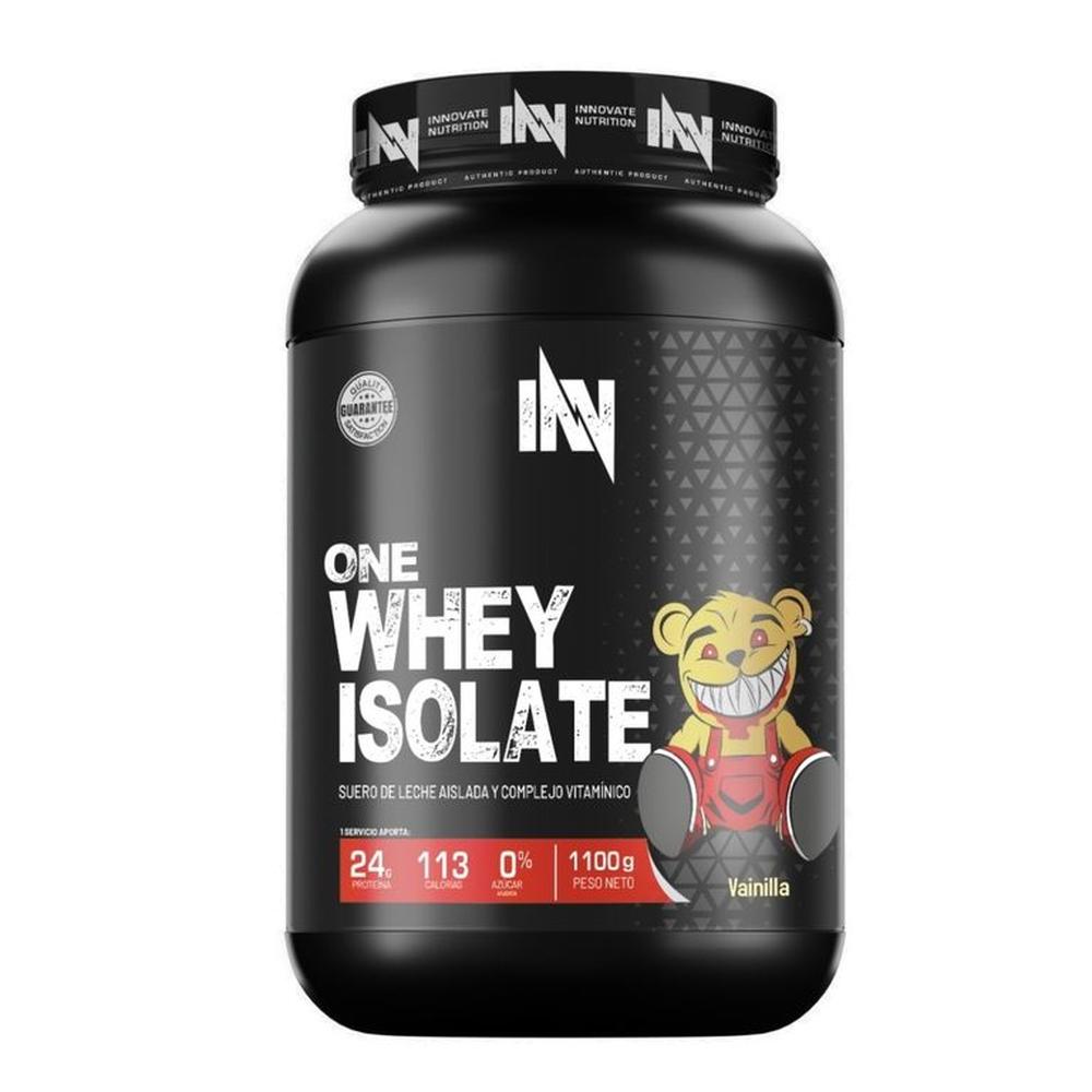 ONE WHEY ISOLATE 1.1 KG INNOVATE NUTRITION VAINILLA - plazaVea