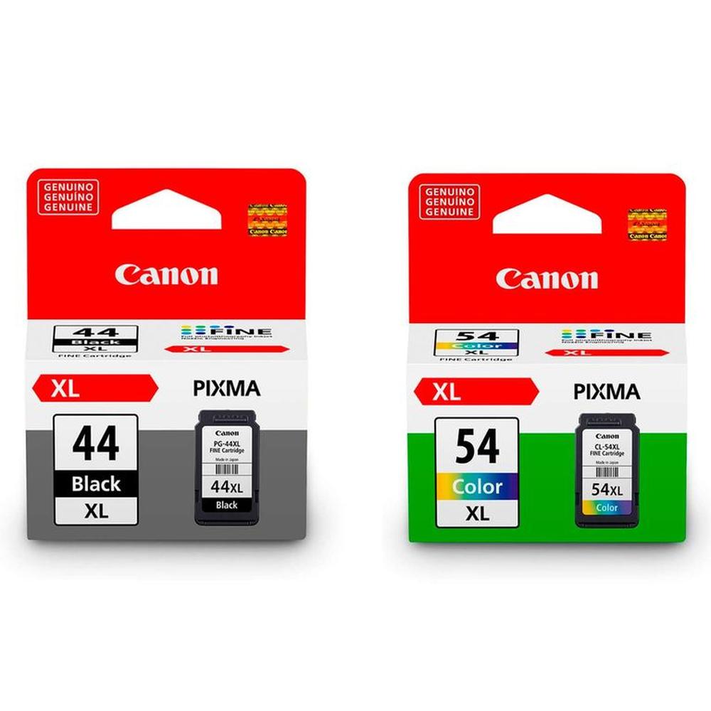 KIT DE CARTUCHO DE TINTA CANON PG-44XL  CL-54XL ORIGINAL
