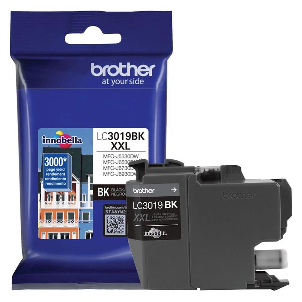TINTA BROTHER LC-3019 BK NEGRA ORIGINAL