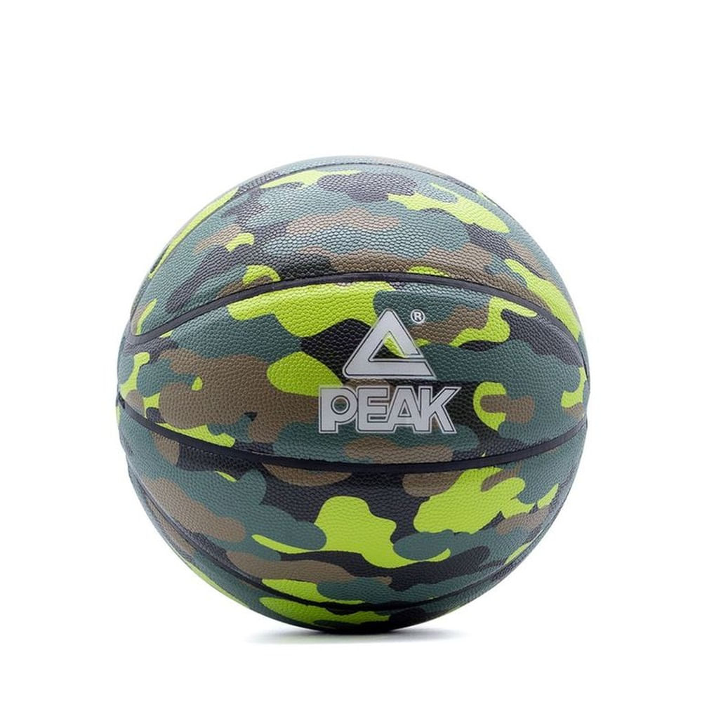 Balón de baloncesto INDOOR OUTDOOR PEAK Verde Oscuro
