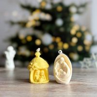 Velas Cera de Soja Navidad Yoyahove Sagrada Familia y Nacimiento  Aromática