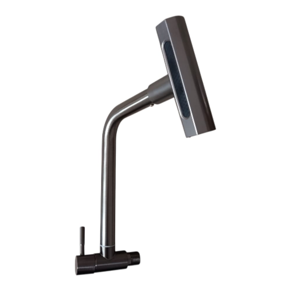 Grifo Llave Palanca a la Pared 360 Apache color Gris plomo 4 Chorros