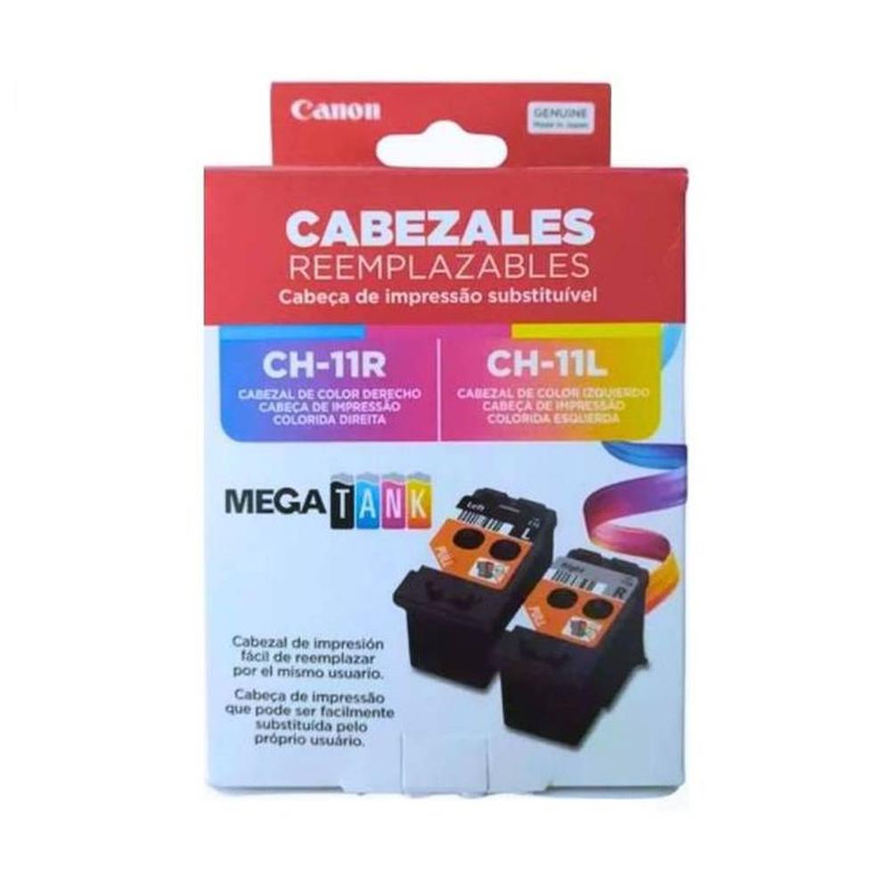 KIT CABEZAL CANON NEGRO CH-11L Y COLOR CH-11R ORIGINAL