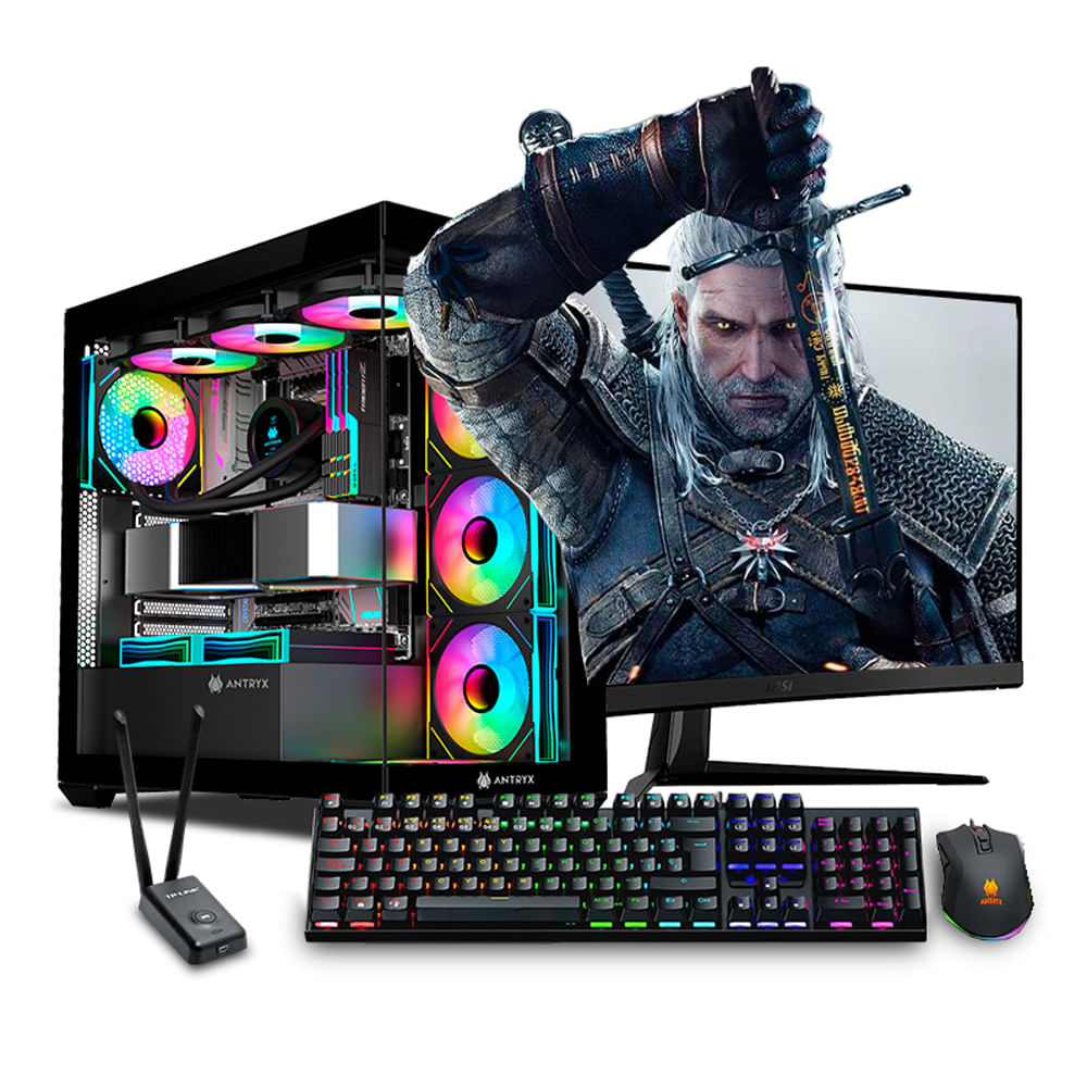COMPUTADORA GAMER RGB RYZEN 9 9950X3D 32GB 1TB 4TBHDD 27 RTX5070TI 16GB MI PC LISTA MIPCLISTA