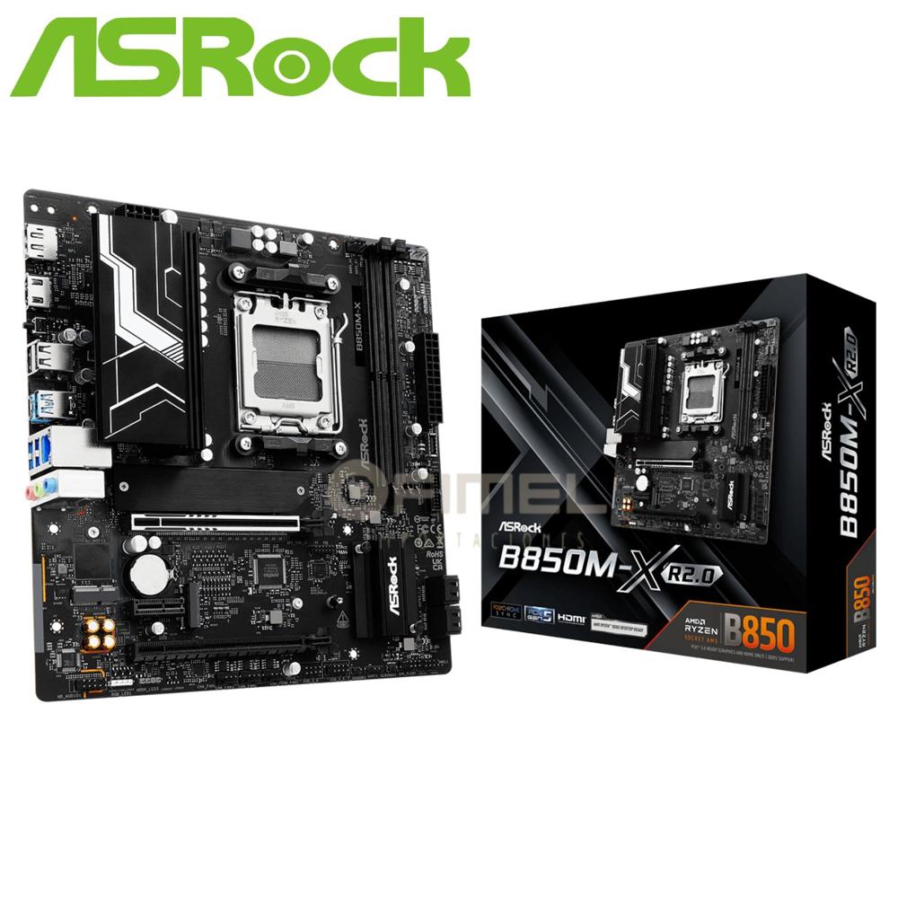 Motherboard ASROCK B850M-X R2.0, Chipset AMD B850, Socket AMD AM5, mATX