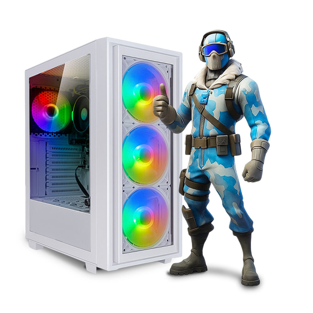 CPU Gamer AMD Ryzen 7 5700G 16gb 500GB Mipclista ryzen WHITE COMPUTADORA